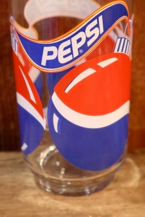 画像2: gs-250205-49 PEPSI 1990's HOLIDAY GLASS "Ornament"