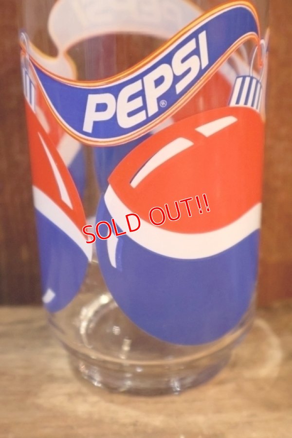 画像2: gs-250205-49 PEPSI 1990's HOLIDAY GLASS "Ornament"