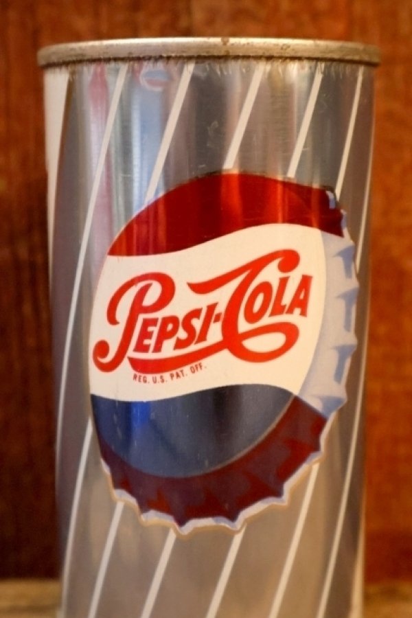 画像2: dp-260601-16 PEPSI-COLA 1960's 12 FL.OZ. CAN
