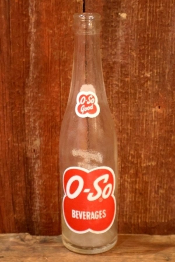 画像1: dk-104 O-So BEVERAGES 1950's 10 FL.OZ. BOTTLE