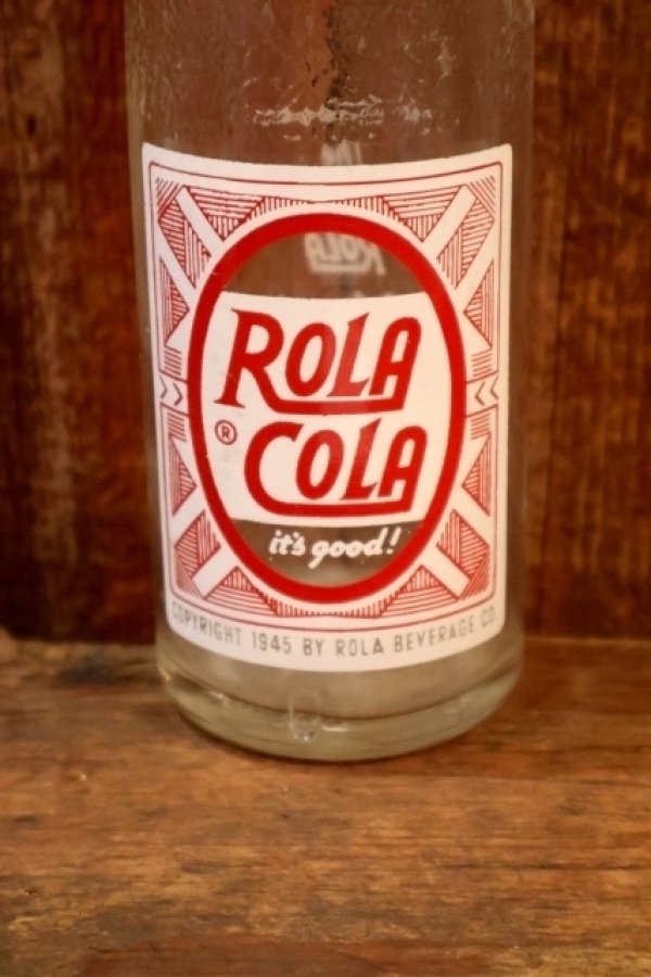 画像2: dk-102 ROLA COLA 1950's 12 FL.OZ. BOTTLE