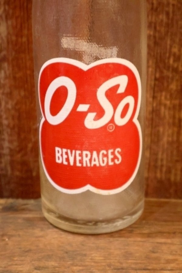 画像2: dk-104 O-So BEVERAGES 1950's 10 FL.OZ. BOTTLE