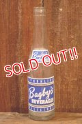 dk-097 Bagby's BEVERAGES 1950's 10 FL.OZ. BOTTLE