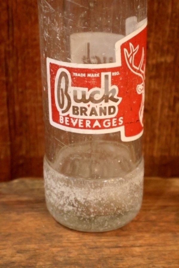 画像4: dk-101 Buck BRAND BEVERAGES 1950's 10 FL.OZ. BOTTLE
