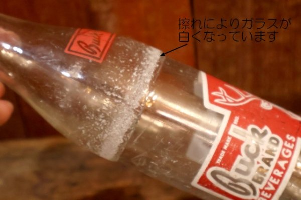 画像7: dk-101 Buck BRAND BEVERAGES 1950's 10 FL.OZ. BOTTLE