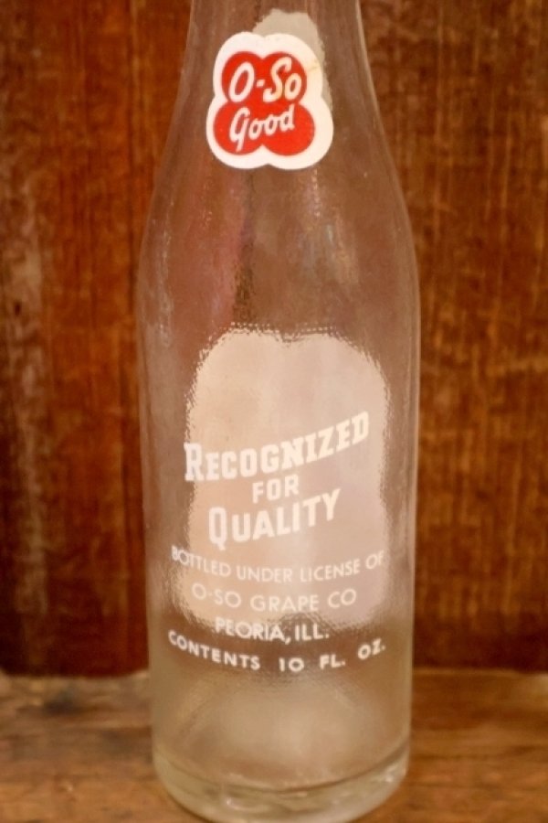 画像3: dk-104 O-So BEVERAGES 1950's 10 FL.OZ. BOTTLE