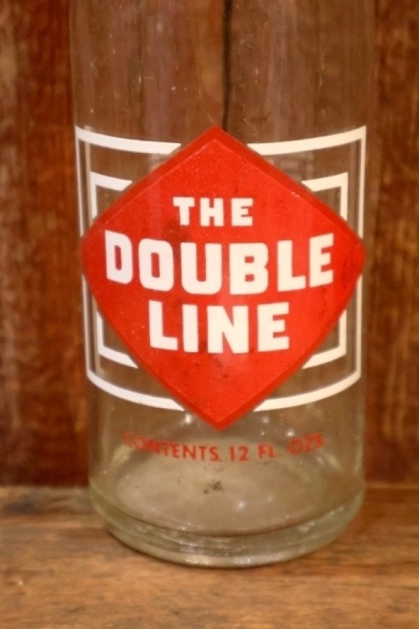 画像2: dk-105 THE DOUBLE LINE 1950's 12 FL.OZ. BOTTLE