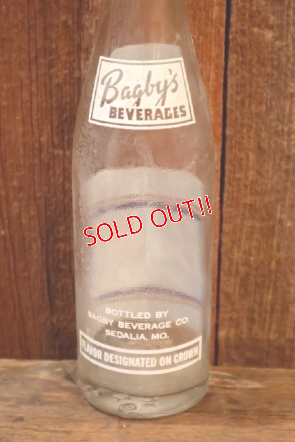画像4: dk-097 Bagby's BEVERAGES 1950's 10 FL.OZ. BOTTLE