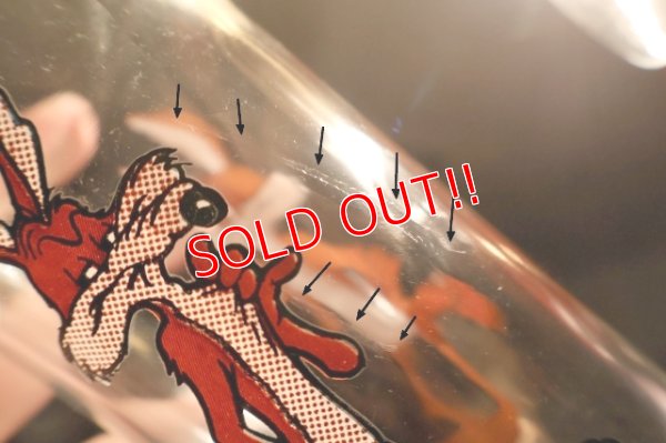 画像12: gs-260601-03 Wile E. Coyote / PEPSI 1973 Collector Series Glass