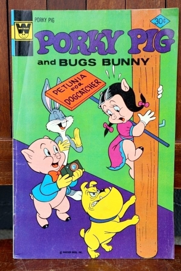 画像1: ct-251201-07 PORKY PIG and BUGS BUNNY / WHITMAN March 1977 Comic
