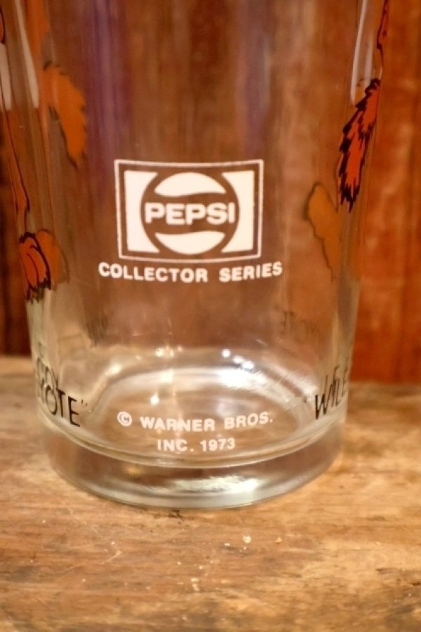 画像5: gs-260601-03 Wile E. Coyote / PEPSI 1973 Collector Series Glass