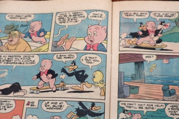 画像5: ct-251201-07 PORKY PIG and BUGS BUNNY / WHITMAN July 1977 Comic