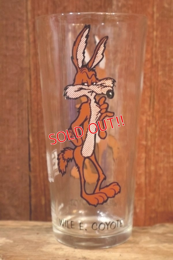 画像1: gs-260601-03 Wile E. Coyote / PEPSI 1973 Collector Series Glass