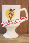 kt-260601-01 Wile E. Coyote / FEDERAL 1970's Footed Mug