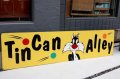 【※店頭ピックのみ】ct-251008-06 Sylvester 1990's Tin Can Alley Long Sign