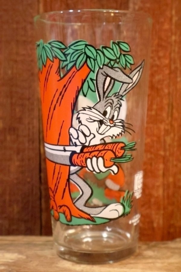画像1: gs-260601-05 Bugs Bunny & Elmer Fudd / PEPSI 1976 Collector Series Glass