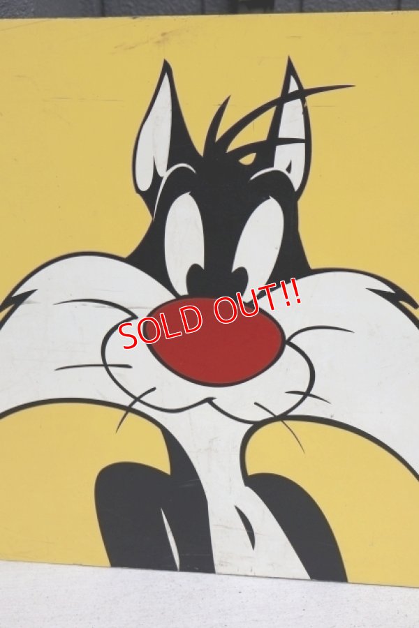 画像2: ct-251008-06 Sylvester 1990's Tin Can Alley Long Sign