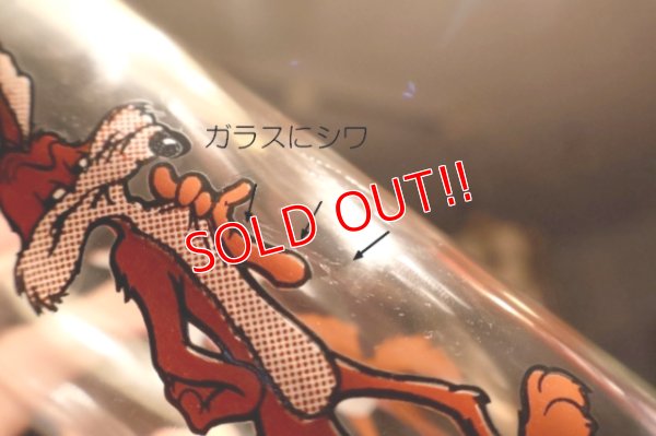 画像10: gs-260601-03 Wile E. Coyote / PEPSI 1973 Collector Series Glass