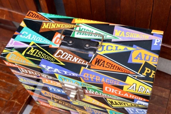 画像9: dp-260601-06 FILE-A-WAY 1950's-1960's COLLEGE PENNANT STUDENT RECORD FILE BOX