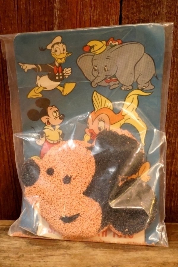 画像1: ct-260322-27 Mickey Mouse / Virginia Hall, Inc. 1940's-1950's Sponge Bath Toys