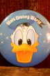 画像2: ct-260601-07 Walt Disney World / Donald 1990's Duck Pinback (2)