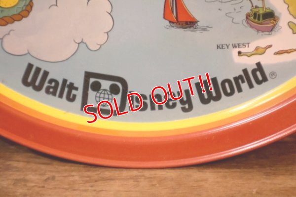 画像6: ct-260601-07 Walt Disney World / 1970's Serving Tin Tray 