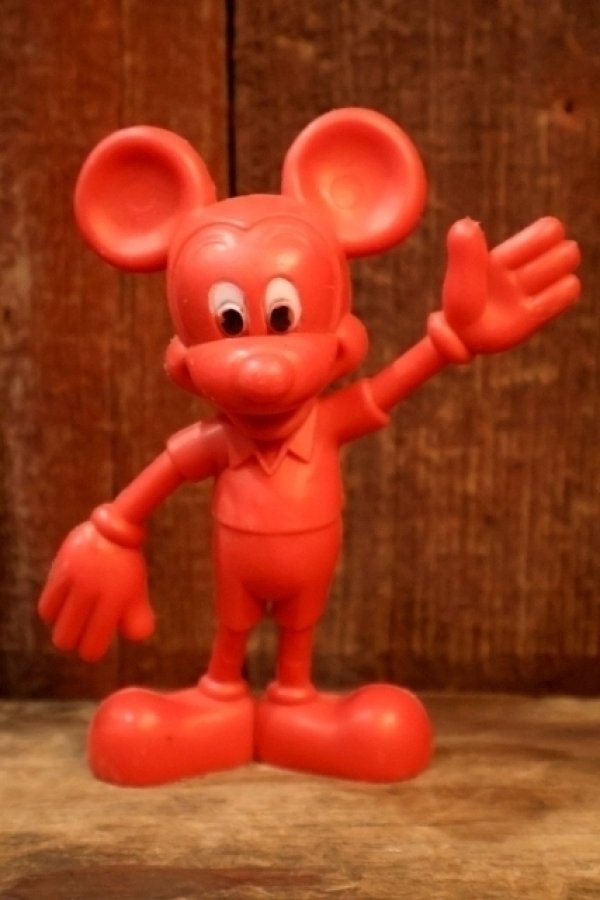 画像1: ct-251010-22 Mickey Mouse / Durham Industries 1970's Plastic Figure