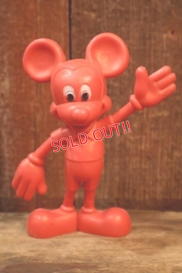 画像1: ct-251010-22 Mickey Mouse / Durham Industries 1970's Plastic Figure