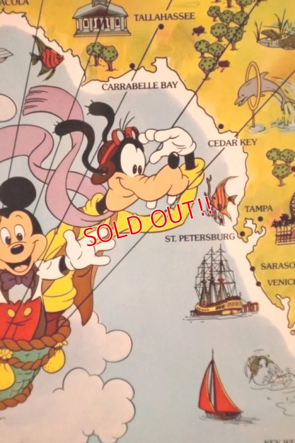 画像3: ct-260601-07 Walt Disney World / 1970's Serving Tin Tray 