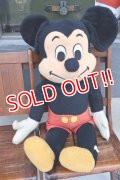 ct-260325-44 Mickey Mouse / 1970's Big Plush Doll
