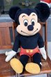 画像1: ct-260325-44 Mickey Mouse / 1970's Big Plush Doll (1)