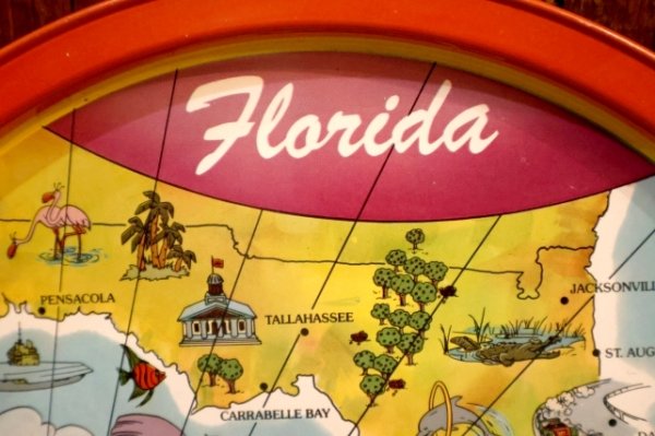画像4: ct-260601-07 Walt Disney World / 1970's Serving Tin Tray 