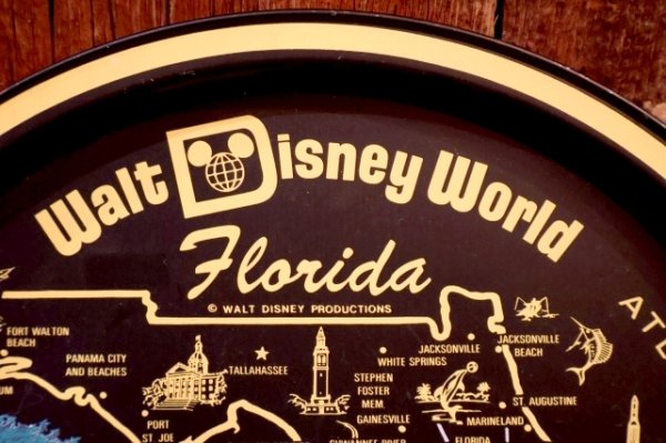 画像4: ct-260601-06 Walt Disney World / 1970's Serving Tin Tray 
