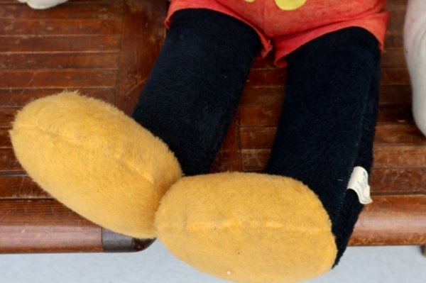画像8: ct-260325-44 Mickey Mouse / 1970's Big Plush Doll