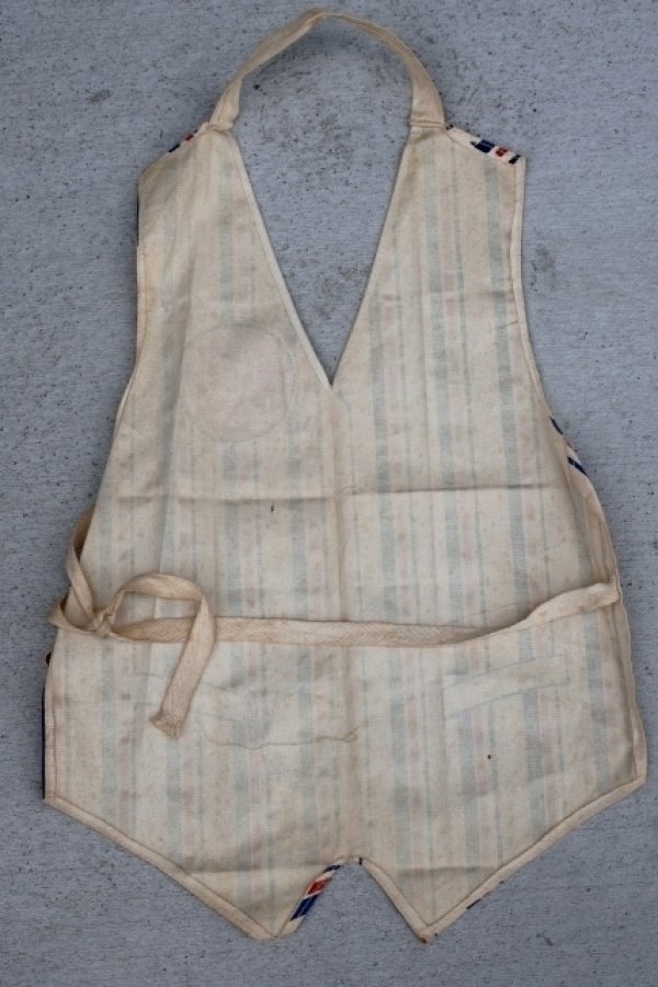 画像9: dp-260529-04 GENERAL ELECTRIC 1960's Striped Kid's Apron