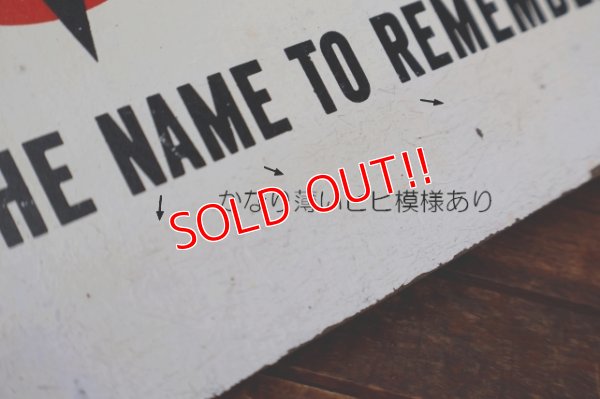 画像9: dp-260601-27 AUTOLITE 1960's STARTING SERVICE Wood Sign