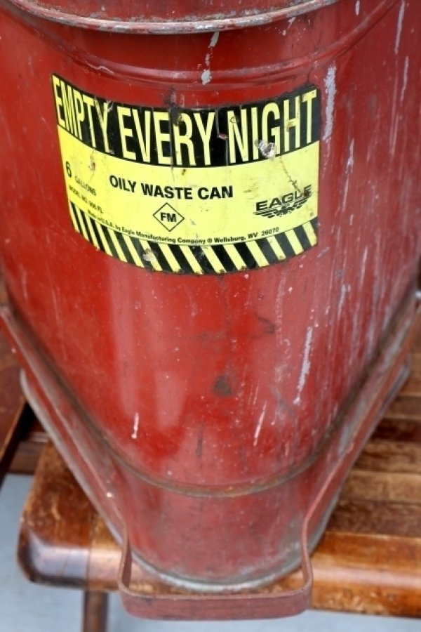 画像2: dp-260601-25 EAGLE / 1950's-1960's Waste Trash Can
