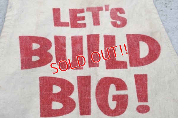 画像2: dp-260529-04 GENERAL ELECTRIC 1950's-1960's "LET'S BUILD BIG! GE TV" Apron