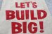 画像2: dp-260529-04 GENERAL ELECTRIC 1950's-1960's "LET'S BUILD BIG! GE TV" Apron (2)