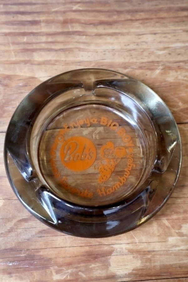画像3: dp-260204-60 Bob's BIG BOY 1960's Glass Ashtray