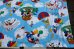 画像12: ct-240207-07 Walt Disney Characters / 1970's Flat Sheet (Twin) (12)