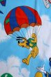 画像4: ct-240207-07 Walt Disney Characters / 1970's Flat Sheet (Twin) (4)
