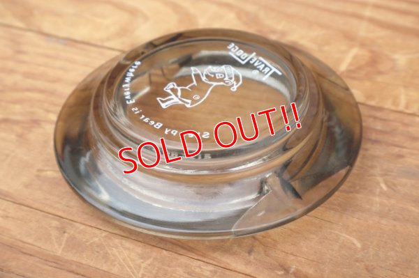 画像4: dp-260601-15 TRAVELODGE SLEEPY BEAR GLASS ASHTRAY