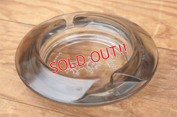 画像3: dp-260601-15 TRAVELODGE SLEEPY BEAR GLASS ASHTRAY