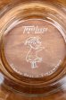 画像1: dp-260601-15 TRAVELODGE SLEEPY BEAR GLASS ASHTRAY (1)