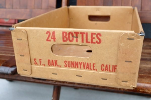 画像8: dp-260601-24 PEPSI 1970's Cardboard Crate Box