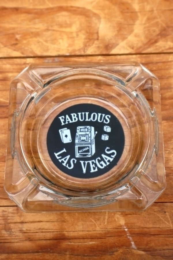 画像2: dp-260601-11 FABULAOUS LAS VEGAS GLASS ASHTRAY