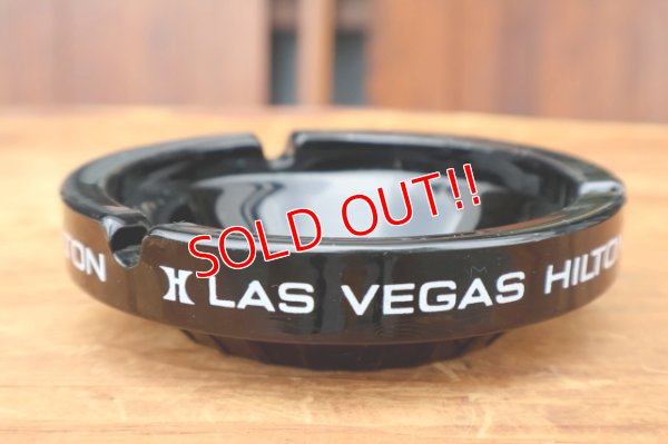 画像2: dp-241106-120 LAS VEGAS HILTON GLASS ASHTRAY