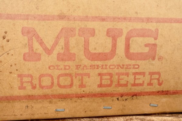 画像2: dp-251201-20 MUG ROOT BEER・Schweppes 1960's-1970's Cardboard Crate Box