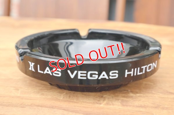 画像1: dp-241106-120 LAS VEGAS HILTON GLASS ASHTRAY